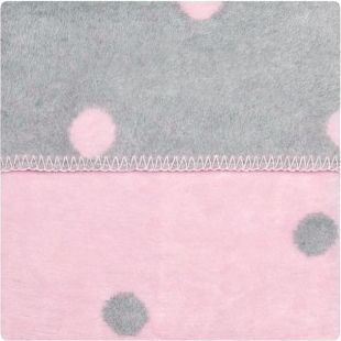 Dětská bavlněná deka Womar 75x100 růžová, Růžová - obrázek 1