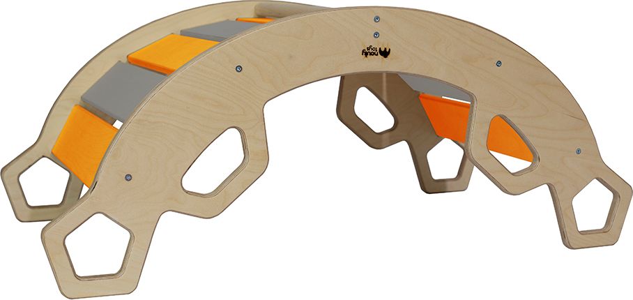 Nouly Toys MONTESSORI HOUPAČKA HP-MH-03 žluto-šedá - obrázek 4