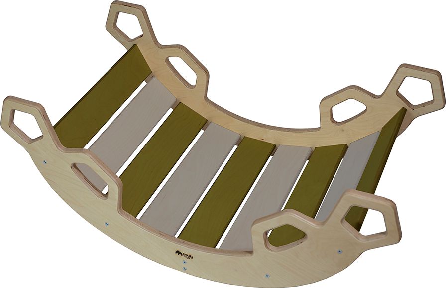 Nouly Toys MONTESSORI HOUPAČKA HP-MH-05 zeleno-šedá - obrázek 3