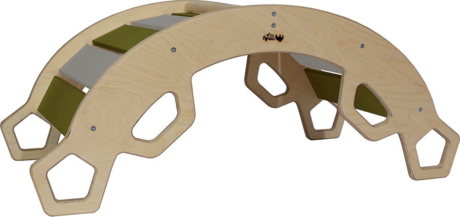 Nouly Toys MONTESSORI HOUPAČKA HP-MH-05 zeleno-šedá - obrázek 4