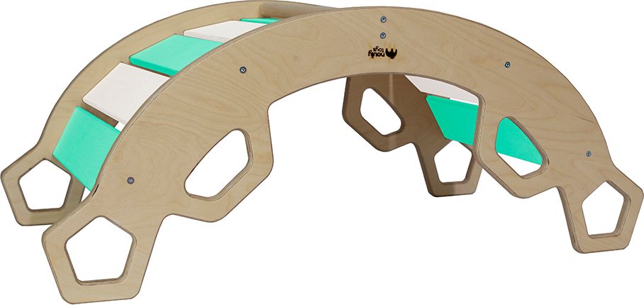 Nouly Toys MONTESSORI HOUPAČKA HP-MH-06 mentolová-bílá - obrázek 4
