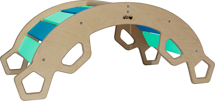 Nouly Toys MONTESSORI HOUPAČKA HP-MH-09 mentolová-sv.modrá - obrázek 4