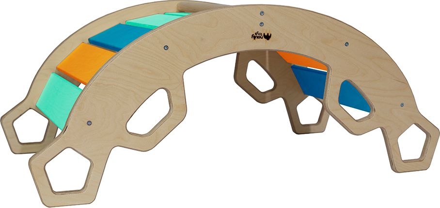 Nouly Toys MONTESSORI HOUPAČKA HP-MH-10 mentolová-modrá-žlutá - obrázek 4