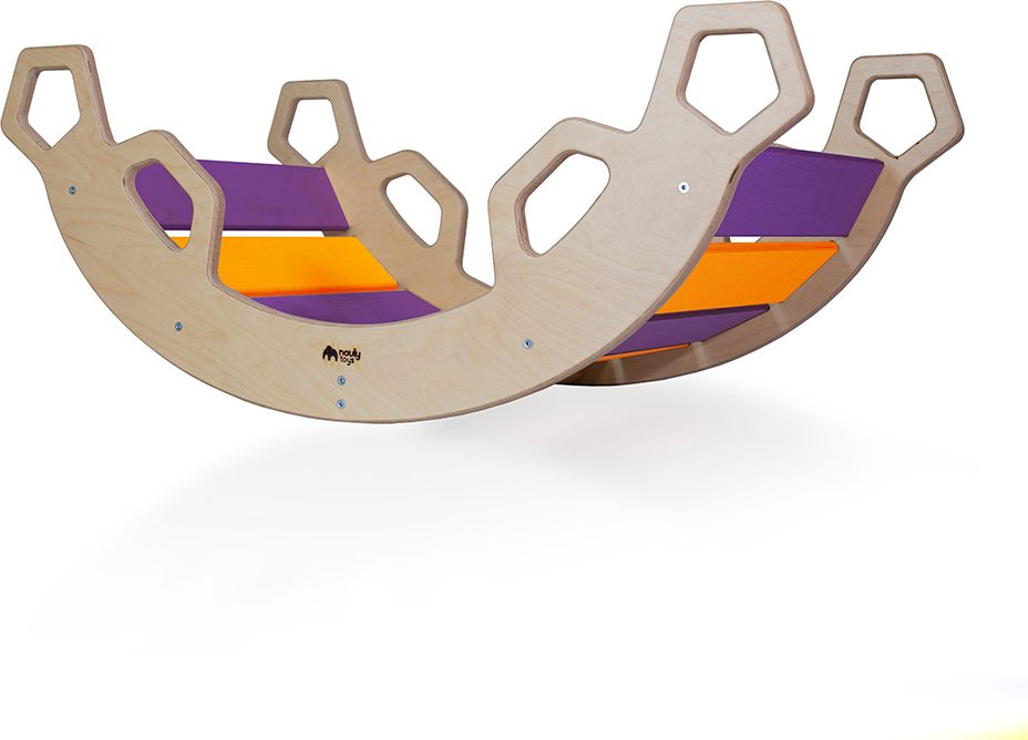 Nouly Toys MONTESSORI HOUPAČKA HP-MH-11 žlutá-fialová - obrázek 2