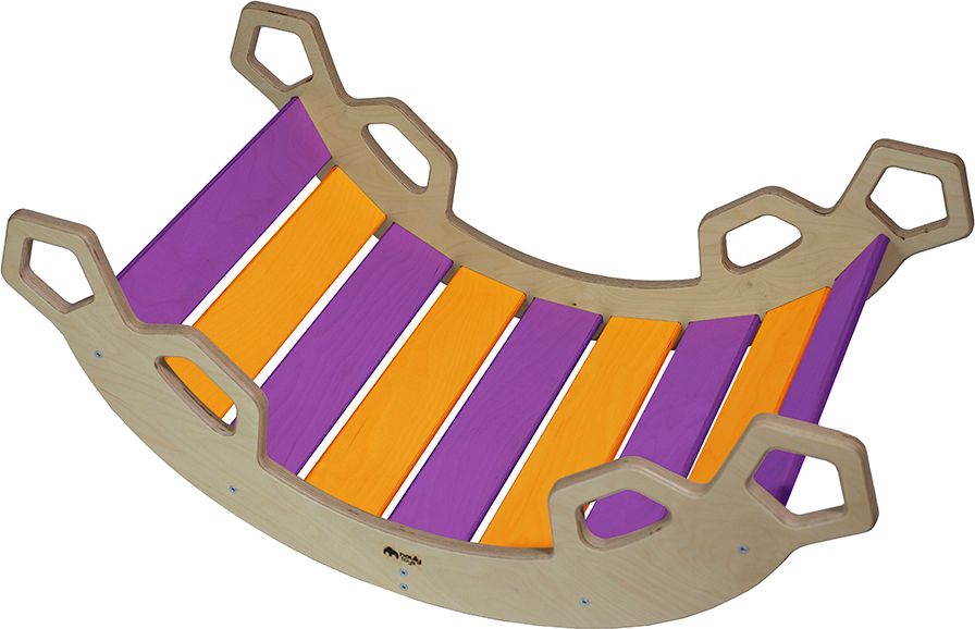 Nouly Toys MONTESSORI HOUPAČKA HP-MH-11 žlutá-fialová - obrázek 3