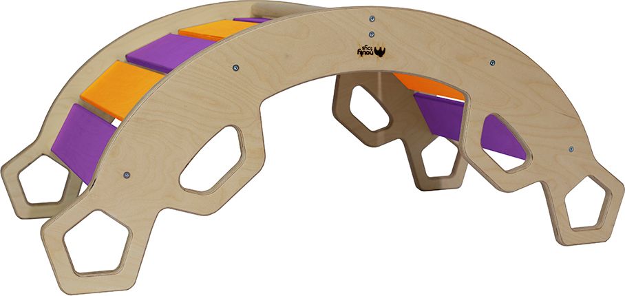 Nouly Toys MONTESSORI HOUPAČKA HP-MH-11 žlutá-fialová - obrázek 4