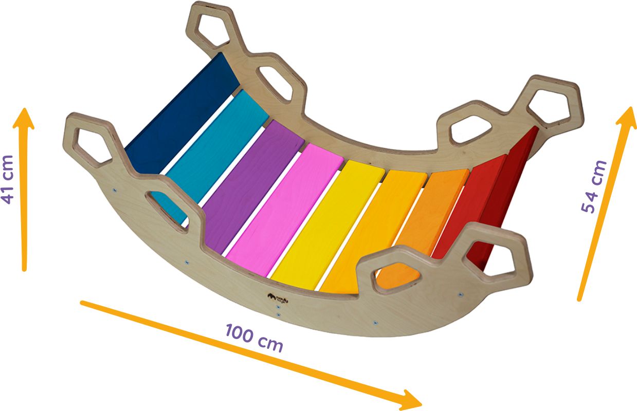 Nouly Toys MONTESSORI HOUPAČKA HP-MH-13 mentolová-šedá - obrázek 4