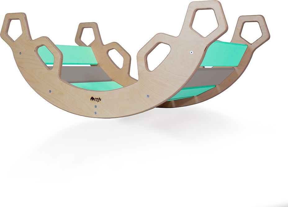 Nouly Toys MONTESSORI HOUPAČKA HP-MH-13 mentolová-šedá - obrázek 5
