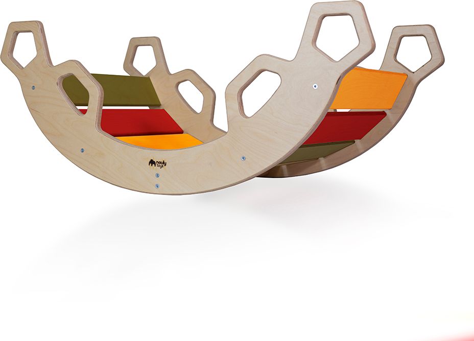 Nouly Toys MONTESSORI HOUPAČKA HP-MH-15 zelená-červená-žlutá - obrázek 2