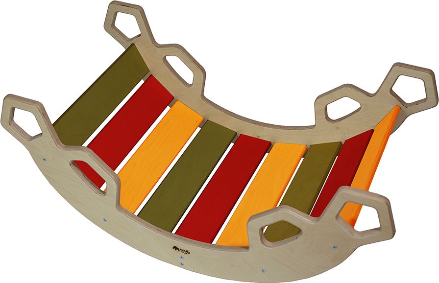 Nouly Toys MONTESSORI HOUPAČKA HP-MH-15 zelená-červená-žlutá - obrázek 3