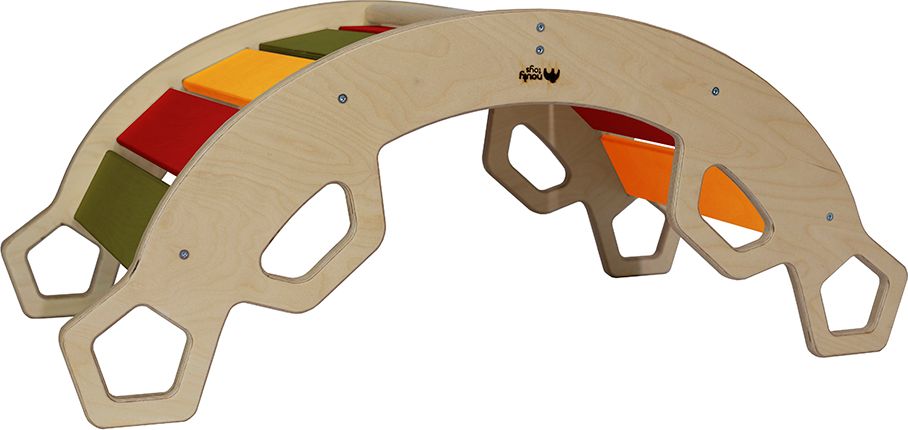 Nouly Toys MONTESSORI HOUPAČKA HP-MH-15 zelená-červená-žlutá - obrázek 4