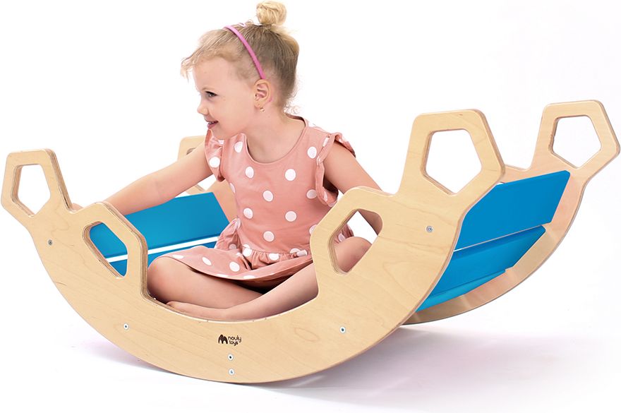 Nouly Toys MONTESSORI HOUPAČKA HP-MH-17 světle modrá - obrázek 1