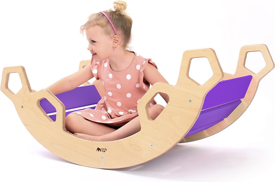 Nouly Toys MONTESSORI HOUPAČKA HP-MH-18 fialová - obrázek 1