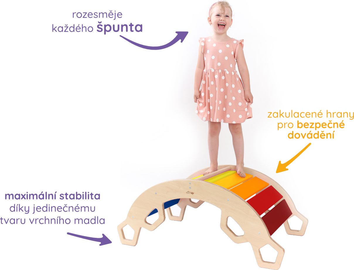 Nouly Toys MONTESSORI HOUPAČKA HP-MH-21 červená - obrázek 6