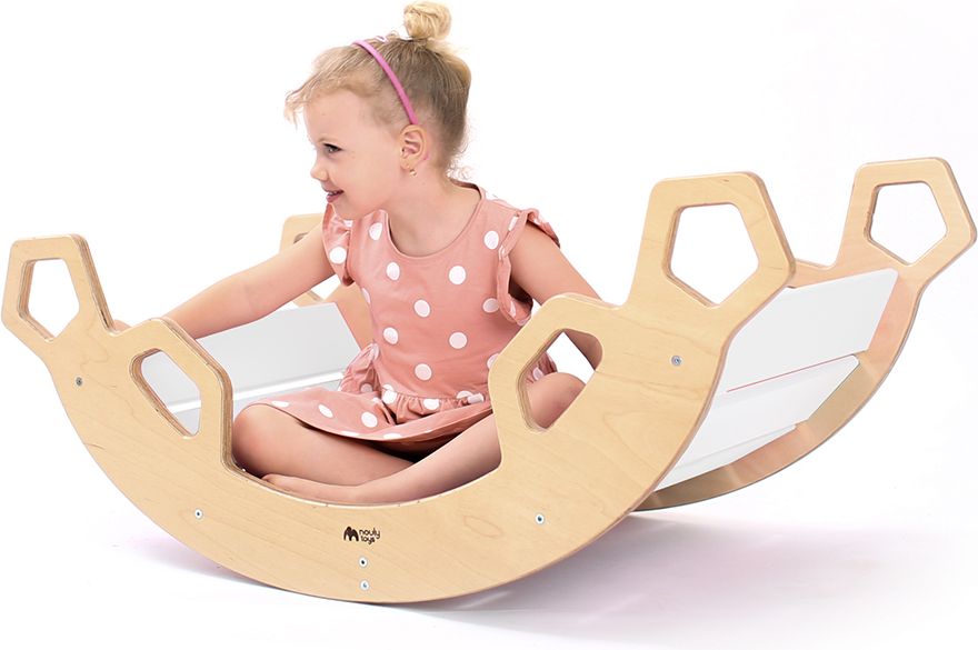 Nouly Toys MONTESSORI HOUPAČKA HP-MH-23 bílá - obrázek 1