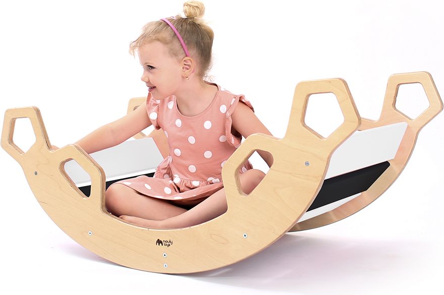 Nouly Toys MONTESSORI HOUPAČKA HP-MH-25 černá-bílá - obrázek 1