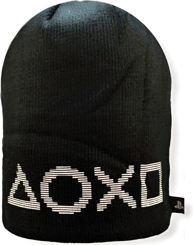 Fashion.uk · Dětská zimní úpletová čepice PlayStation - oficiální licenční produkt - černá 54 - obrázek 1