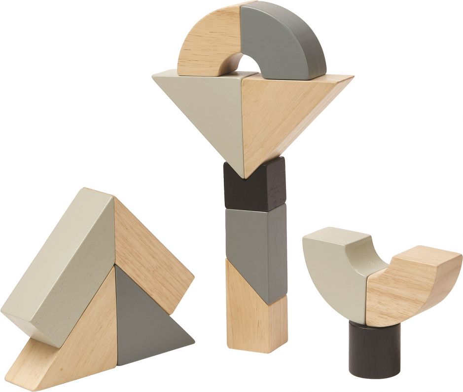 PLAN TOYS - Dřevěné otáčivé kostky PT5508 - obrázek 3