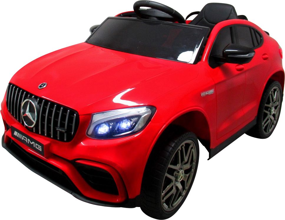 Dětské elektrické autíčko Mercedes GLC 63S 4x4 - modré - obrázek 4
