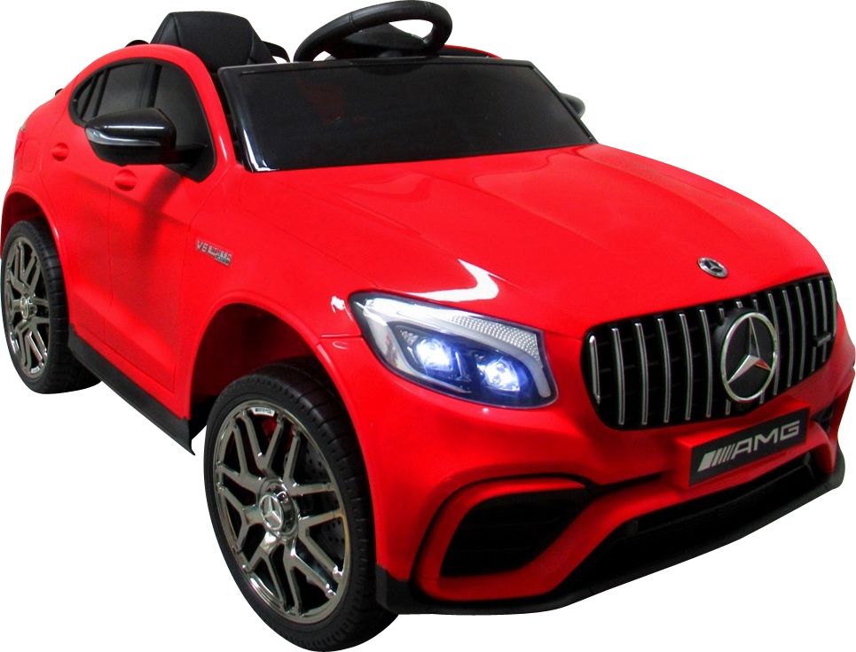 Dětské elektrické autíčko Mercedes GLC 63S 4x4 - modré - obrázek 6