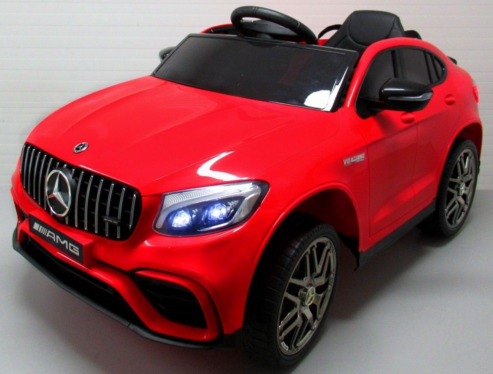 Dětské elektrické autíčko Mercedes GLC 63S 4x4 - modré - obrázek 7