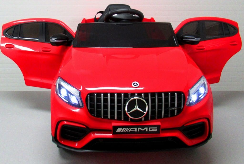 Dětské elektrické autíčko Mercedes GLC 63S 4x4 - modré - obrázek 9