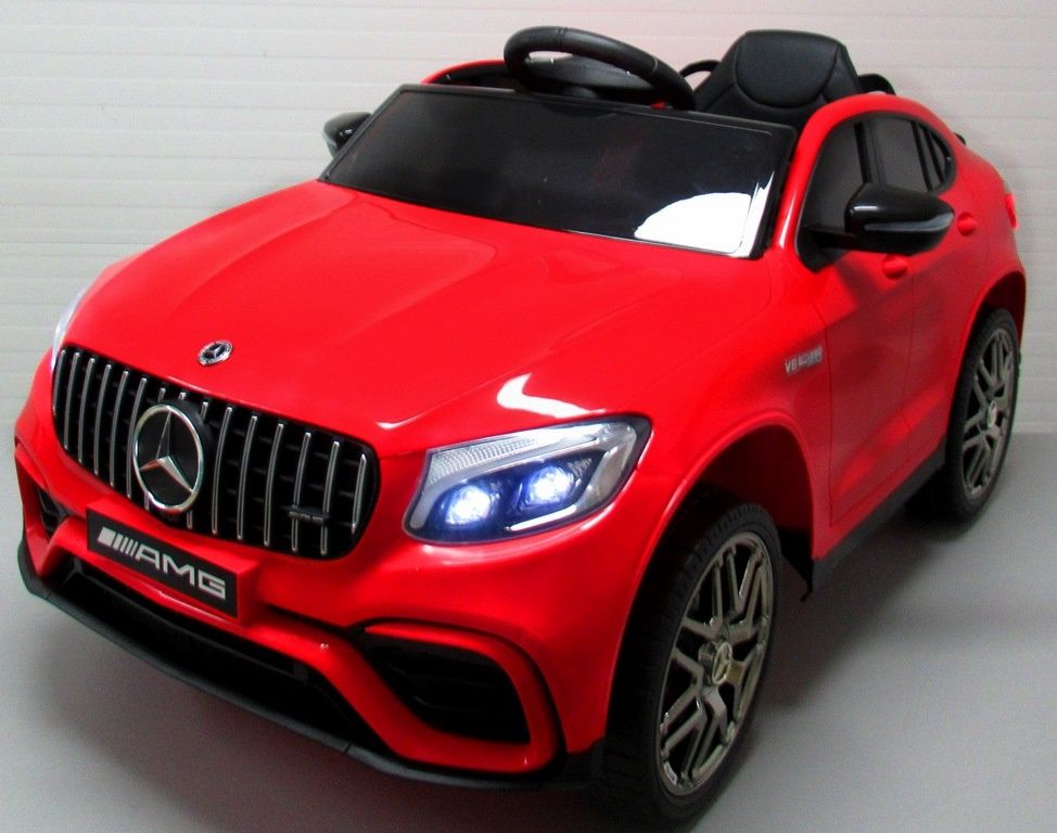 Dětské elektrické autíčko Mercedes GLC 63S 4x4 - modré - obrázek 11