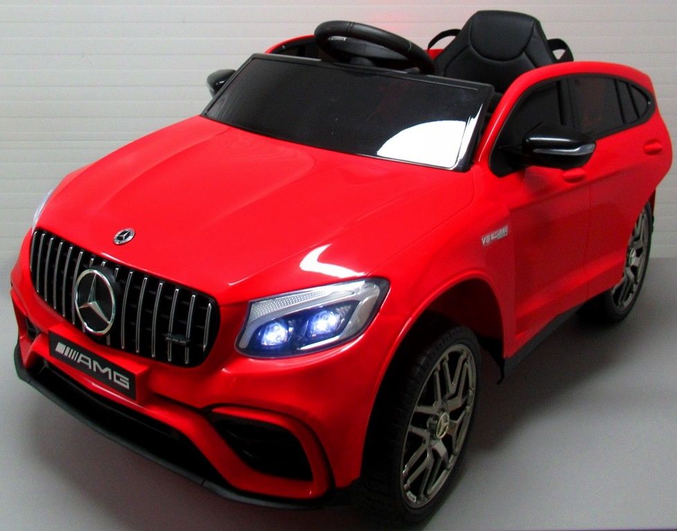 Dětské elektrické autíčko Mercedes GLC 63S 4x4 - modré - obrázek 12