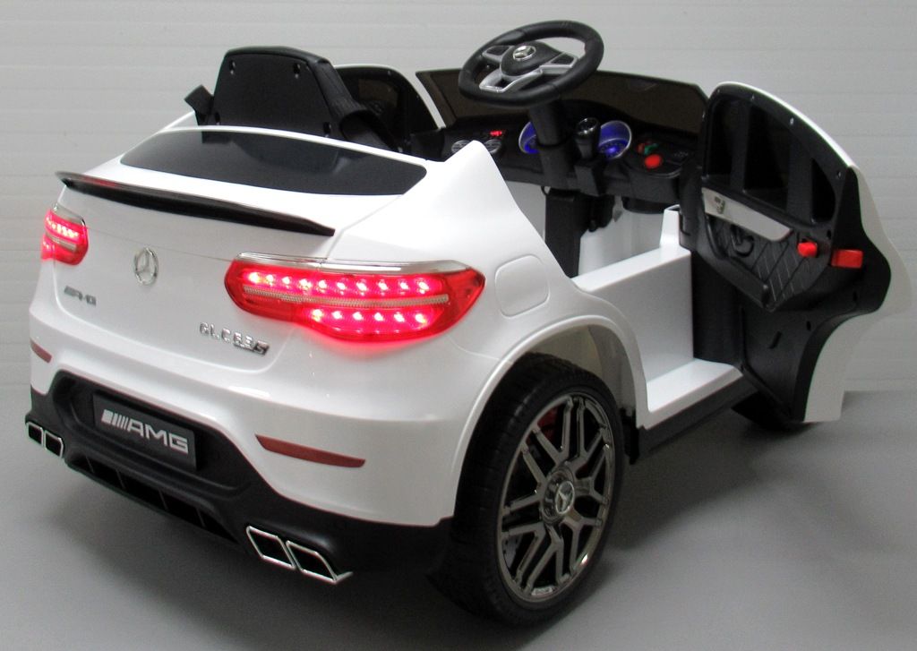Dětské elektrické autíčko Mercedes GLC 63S 4x4 - modré - obrázek 18