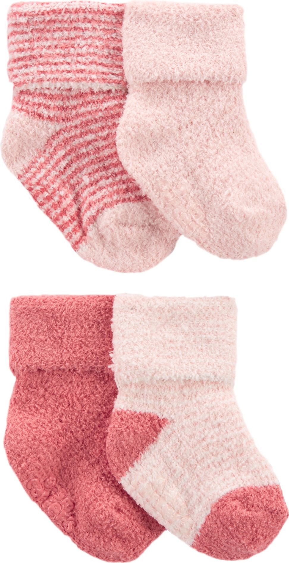 CARTER'S Ponožky Stripes Pink dívka LBB 4ks 3-12m - obrázek 1