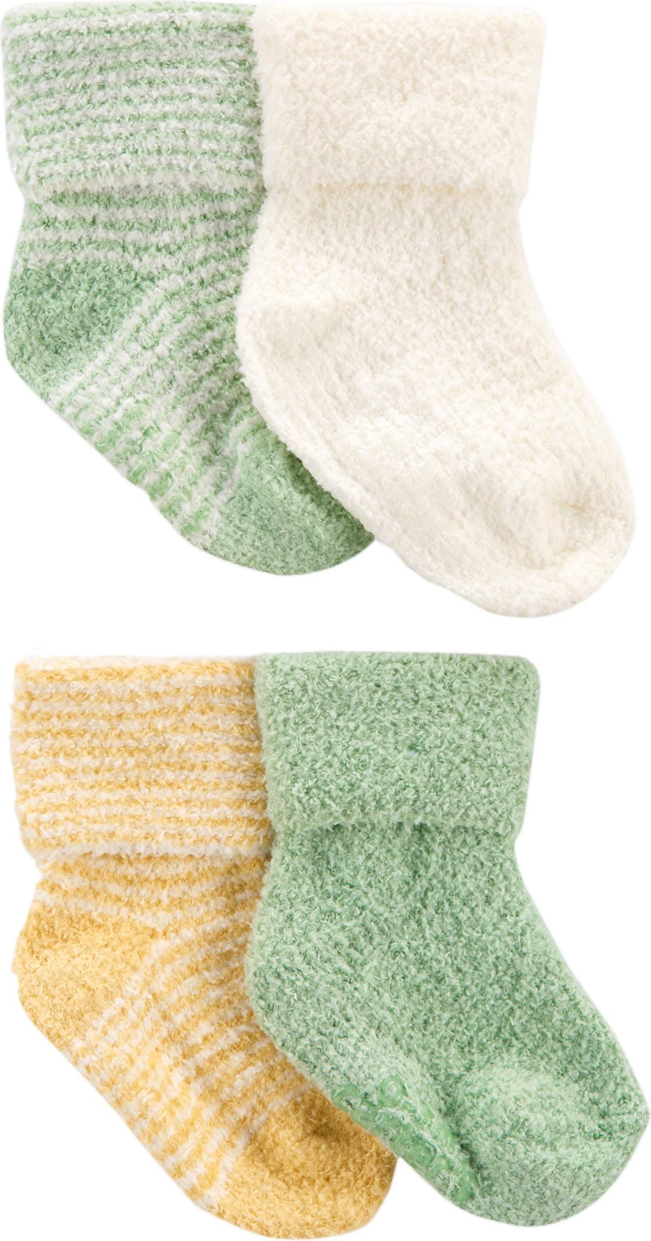 CARTER'S Ponožky Stripes Yellow neutrál LBB 4ks 12-24m - obrázek 1