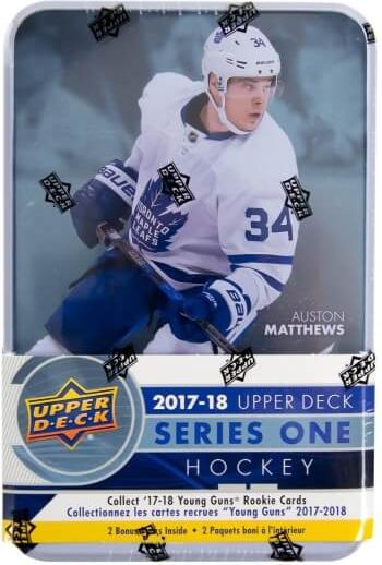 Upper Deck 2017-18 NHL Upper Deck Series 1 Tin - hokejové karty - obrázek 1