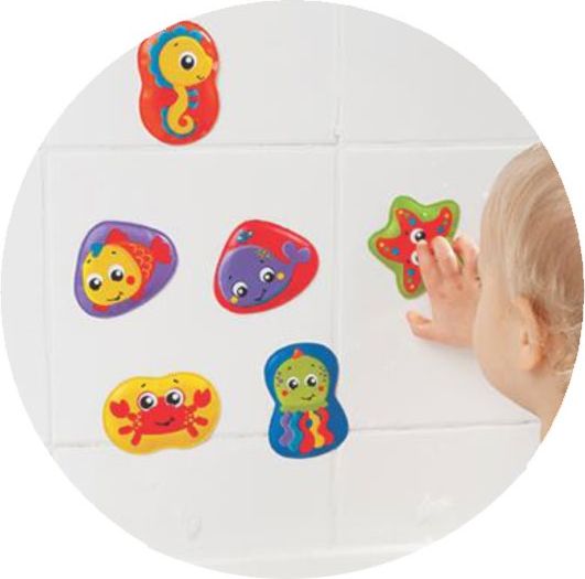 Playgro - Veselé vodolepky do vany - obrázek 4