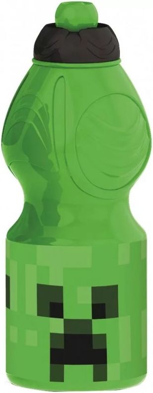 Stor · Plastová sportovní láhev na pití Minecraft - 400 ml - obrázek 1