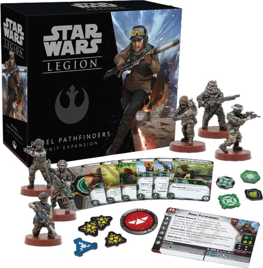 FFG Star Wars Legion - Rebel Pathfinders Unit Expansion - obrázek 2