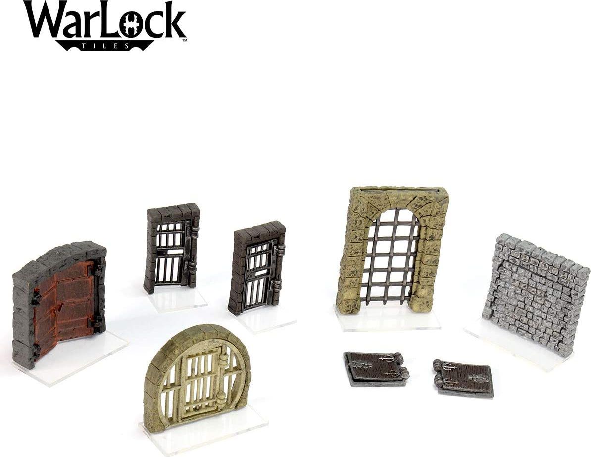 WizKids WarLock Dungeon Tiles: Doors & Archways - obrázek 2