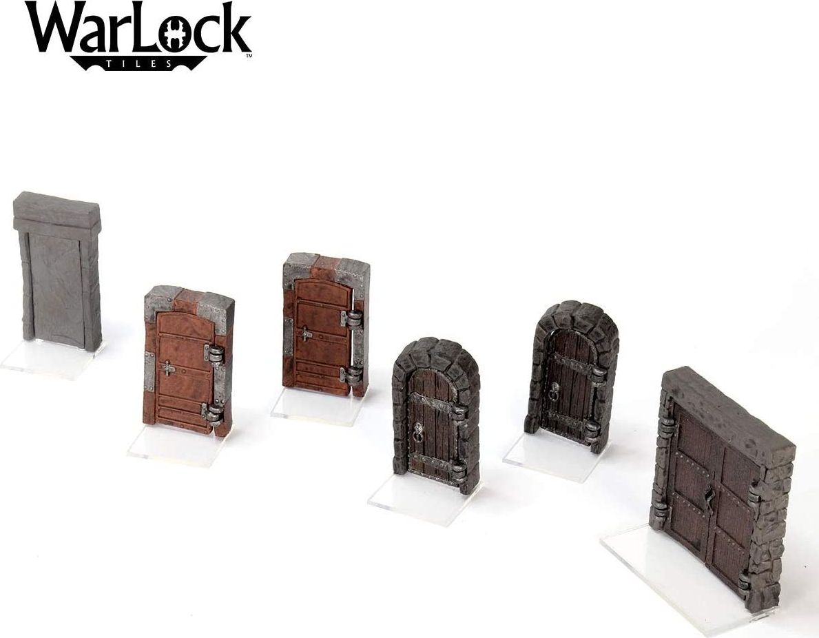 WizKids WarLock Dungeon Tiles: Doors & Archways - obrázek 3