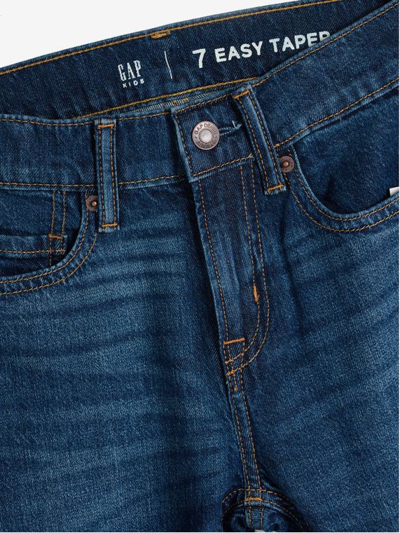 Easy Taper Jeans dětské GAP | Modrá | Chlapecké | 6 - obrázek 3