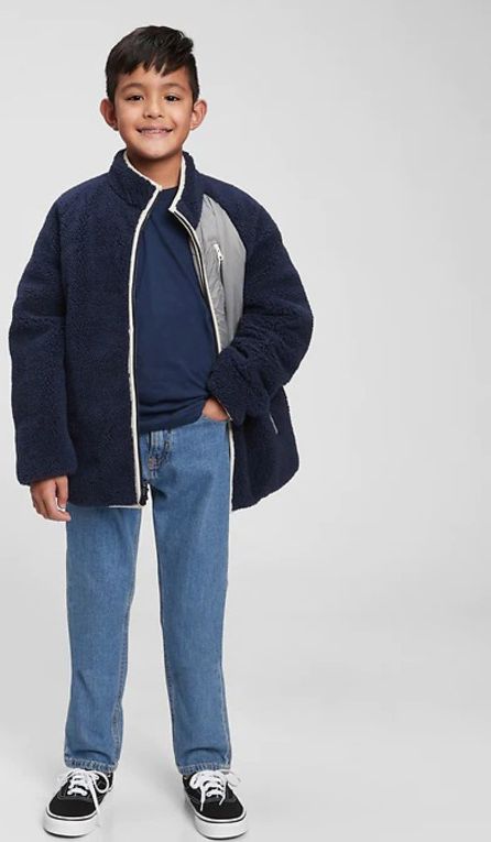 Easy Taper Jeans dětské GAP | Modrá | Chlapecké | 7 - obrázek 1