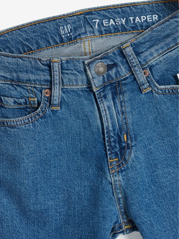 Easy Taper Jeans dětské GAP | Modrá | Chlapecké | 7 - obrázek 4