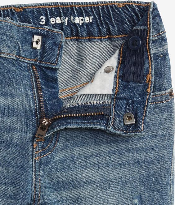 Easy Taper Jeans dětské GAP | Modrá | Chlapecké | 3 roky - obrázek 3