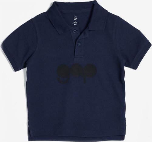 Logo Polo triko dětské GAP | Modrá | Chlapecké | 3 roky - obrázek 1