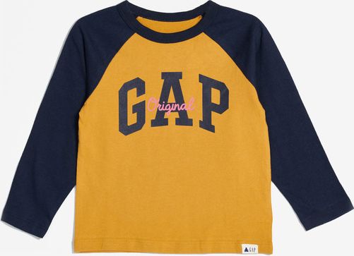 Logo Triko dětské GAP | Žlutá | Chlapecké | 2 roky - obrázek 1