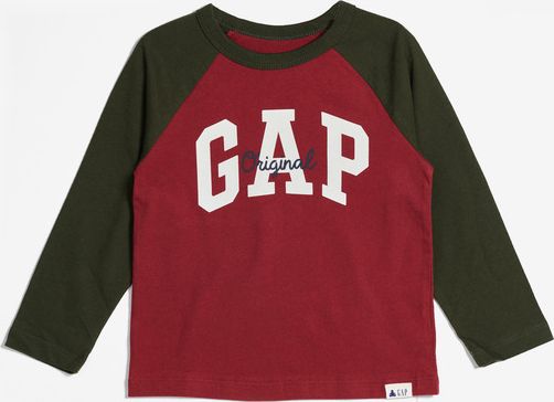 Logo Triko dětské GAP | Červená | Chlapecké | 3 roky - obrázek 1