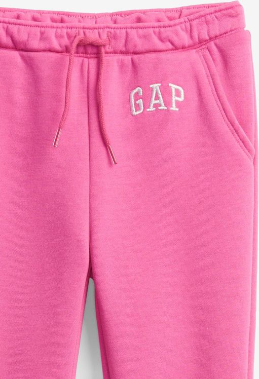 Fash Fleece Logo Tepláky dětské GAP | Růžová | Dívčí | 3 roky - obrázek 3