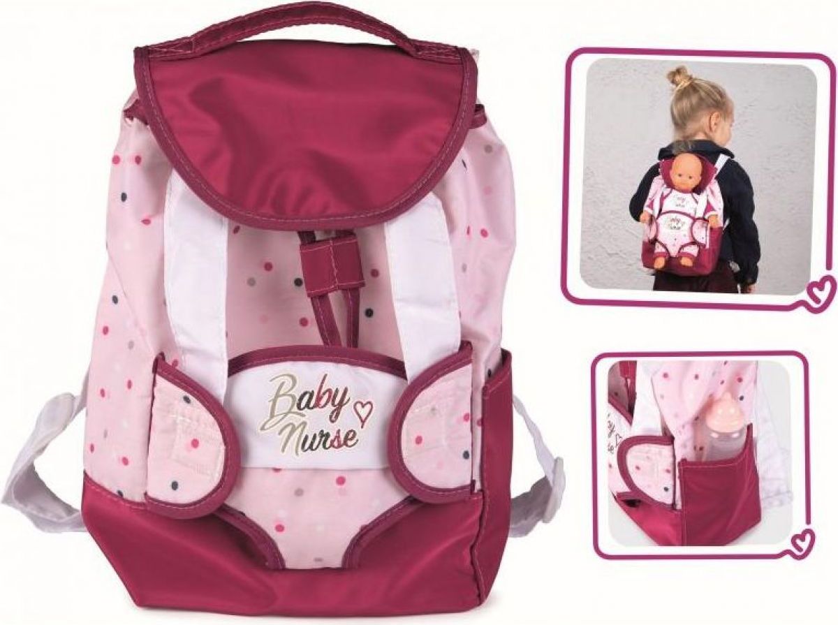 Smoby Baby Nurse Batoh pro panenky - obrázek 2