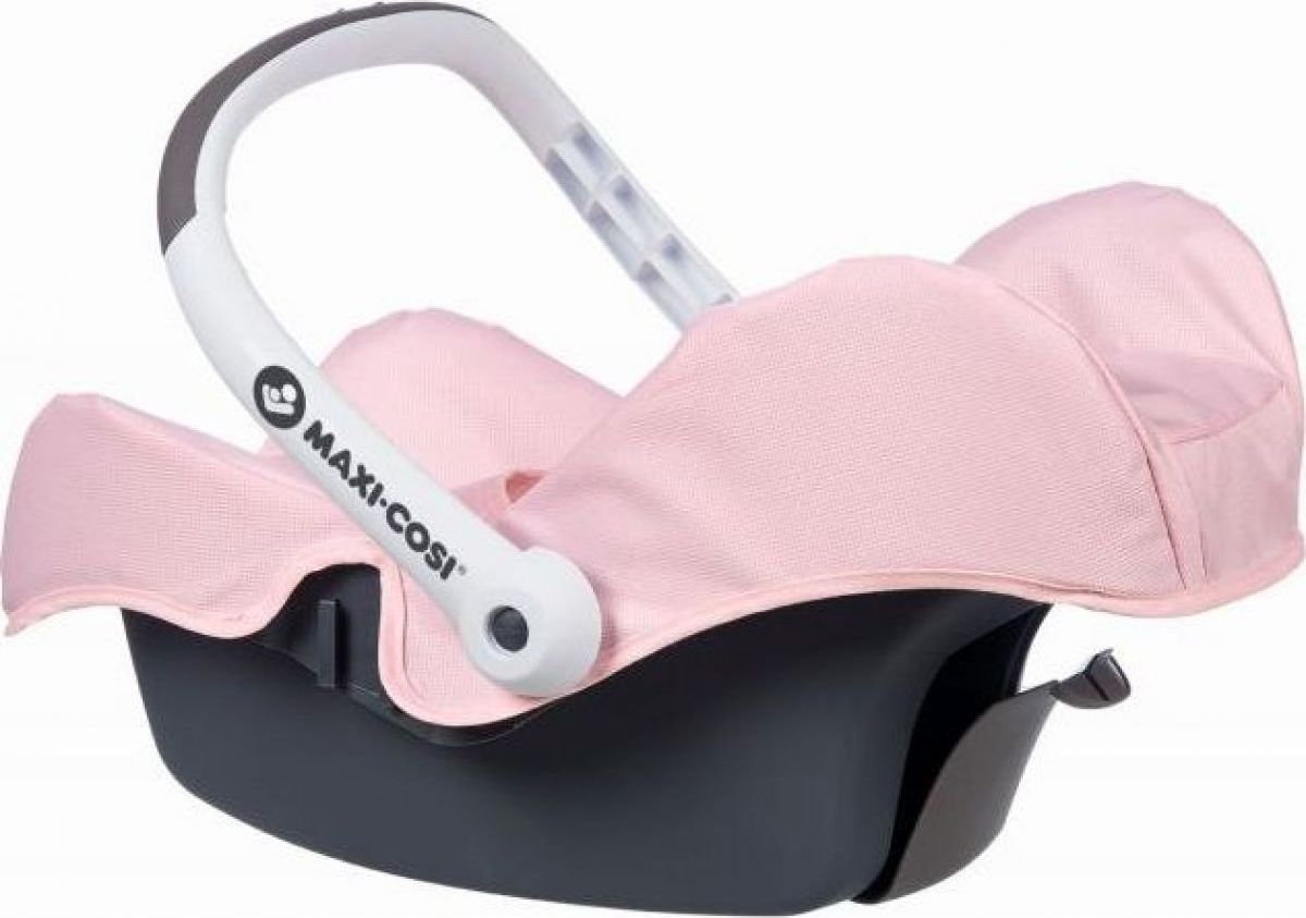 Smoby Autosedačka Maxi Cosi Quinny pro panenky světle růžová - obrázek 2