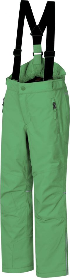 Hannah dětské lyžařské kalhoty Akita Jr II 221-001-A4057 116 zelená - obrázek 1