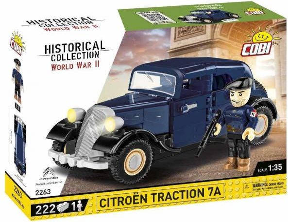 COBI 2263 Francouzský osobní automobil Citroën Traction 7A - obrázek 1