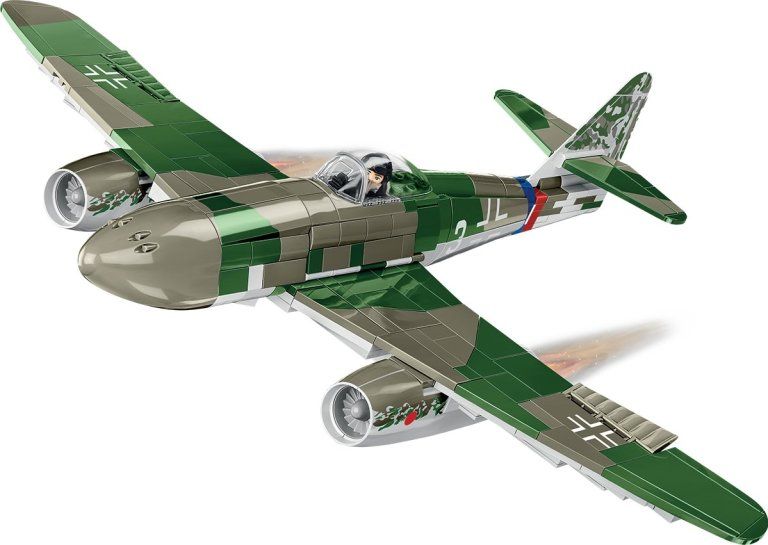 COBI 5721 WW II - Německý proudový letoun Messeschmitt ME 262A -1A - obrázek 2